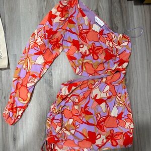 Boutique Purple Mini Dress Size Medium